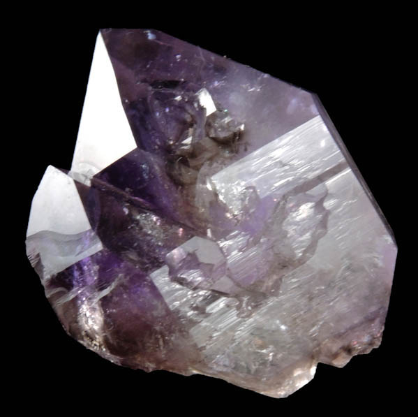 Quartz var. Amethyst from Moosup, near Withey Hill, Windham County, Connecticut