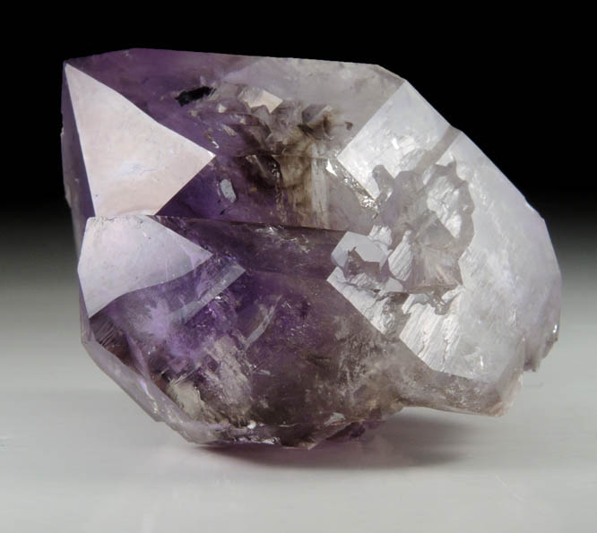 Quartz var. Amethyst from Moosup, near Withey Hill, Windham County, Connecticut