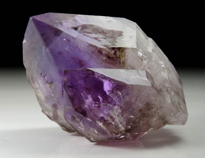 Quartz var. Amethyst from Moosup, near Withey Hill, Windham County, Connecticut