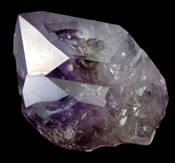 Quartz var. Amethyst from Moosup, near Withey Hill, Windham County, Connecticut