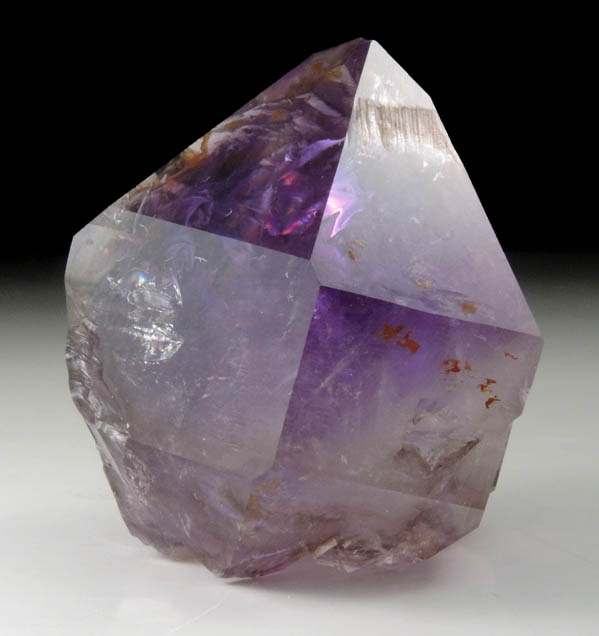 Quartz var. Amethyst from Moosup, near Withey Hill, Windham County, Connecticut