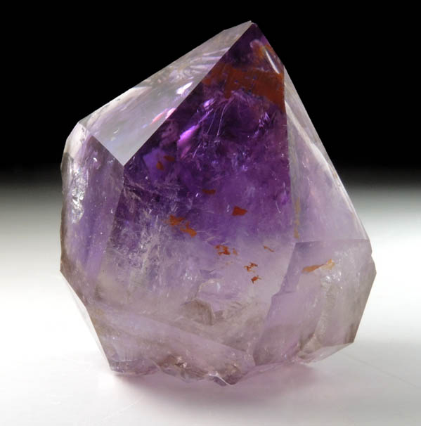 Quartz var. Amethyst from Moosup, near Withey Hill, Windham County, Connecticut