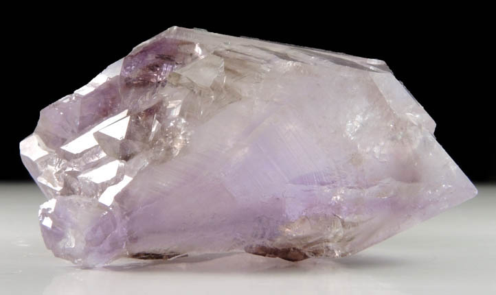 Quartz var. Amethyst from Moosup, near Withey Hill, Windham County, Connecticut