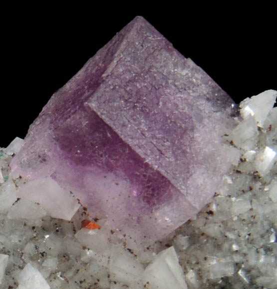 Fluorite with Dolomite from Elmwood Mine, Carthage, Smith County, Tennessee