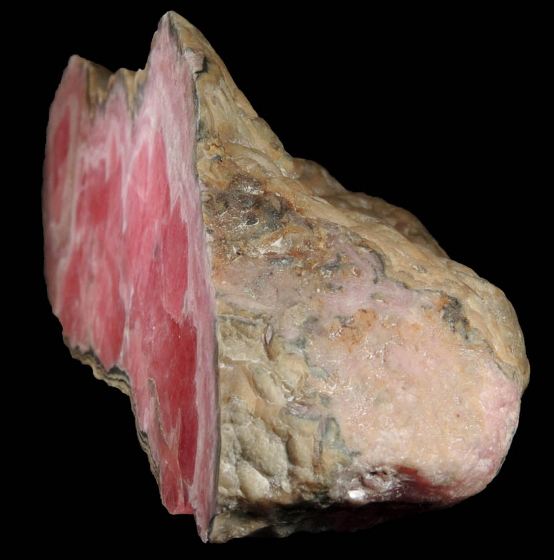 Rhodochrosite from Capillitas Mine, Catamarca Province, Argentina