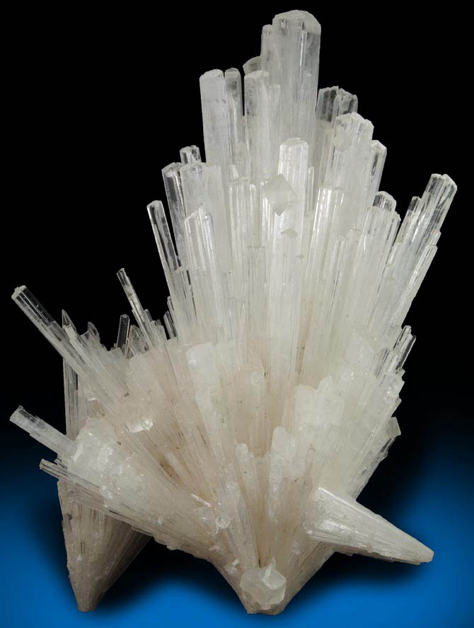 Scolecite with Calcite from Nashik District, Maharashtra, India