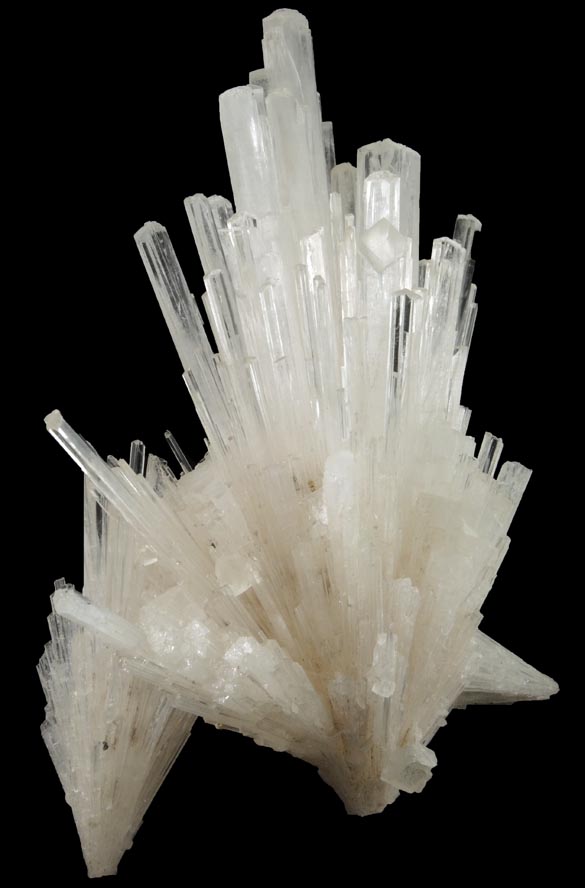 Scolecite with Calcite from Nashik District, Maharashtra, India