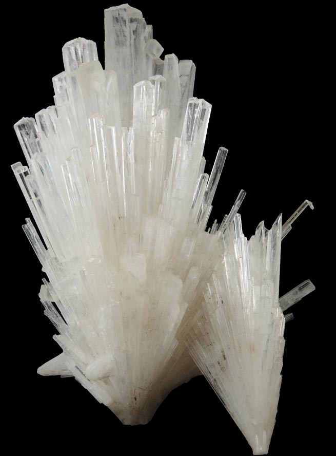 Scolecite with Calcite from Nashik District, Maharashtra, India