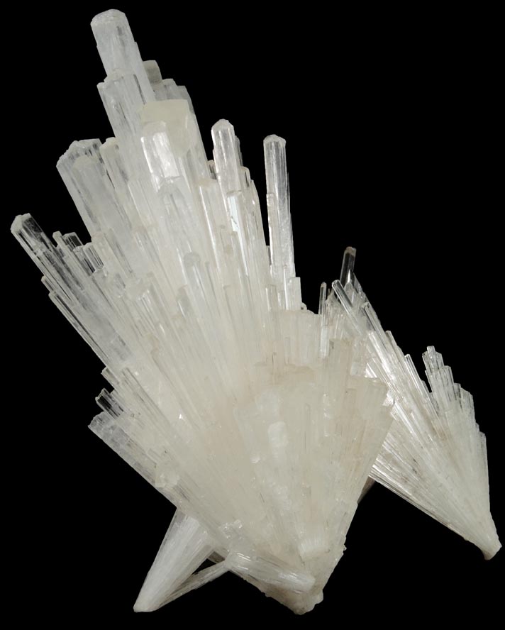 Scolecite with Calcite from Nashik District, Maharashtra, India