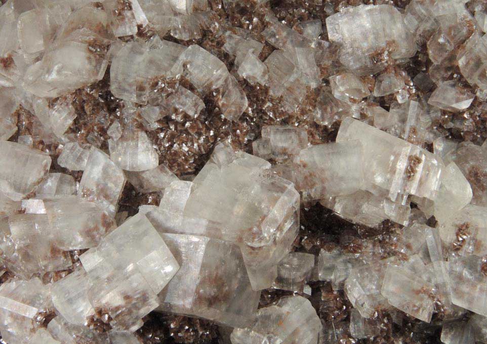 Calcite on Smithsonite from Tsumeb Mine, Otavi-Bergland District, Oshikoto, Namibia