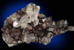 Quartz with Hematite from Jinlong, northeast of Guangzhou, Longchuan, Guangdong, China