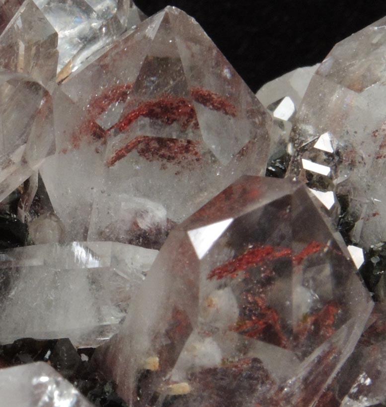 Quartz with Hematite from Jinlong, northeast of Guangzhou, Longchuan, Guangdong, China