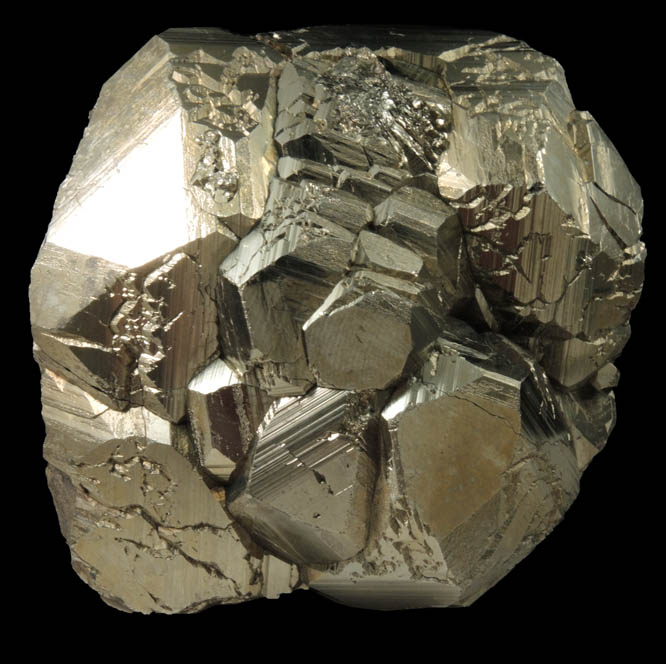 Pyrite from Huanzala Mine, Huallanca District, Huanuco Department, Peru