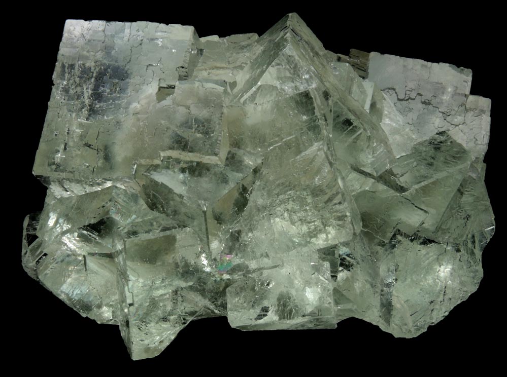 Fluorite from Xianghuapu Mine, Xianghualing, 32 km north of Linwu, Chenzhou, Hunan, China