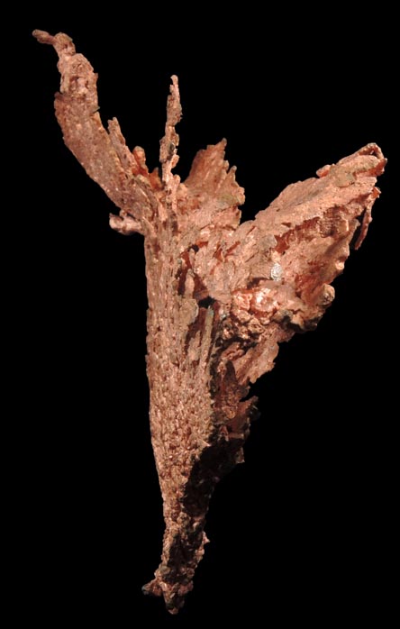 Copper (crystallized) from Ray Mine, Mineral Creek District, Pinal County, Arizona