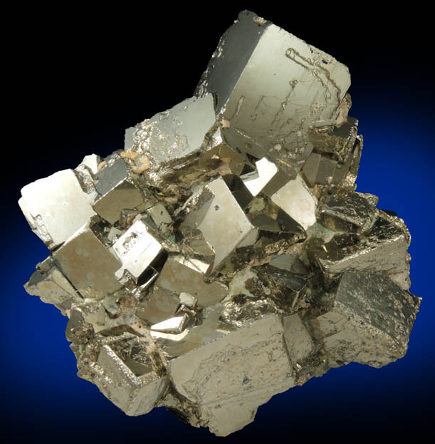 Pyrite from Quiruvilca District, Santiago de Chuco Province, La Libertad Department, Peru