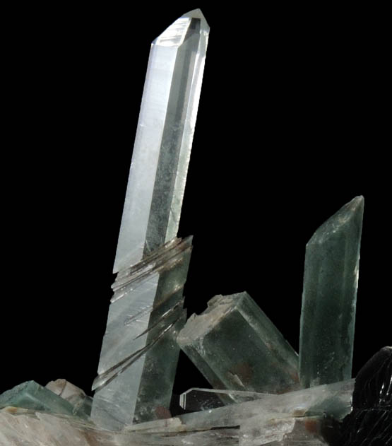 Hematite on Quartz with Chlorite inclusions from Jinlong, northeast of Guangzhou, Longchuan, Guangdong Province, China