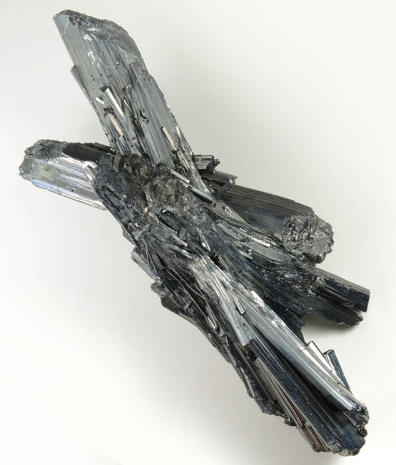 Stibnite from Xikuangshan, 12 km northeast of Lengshuijiang, Hunan Province, China