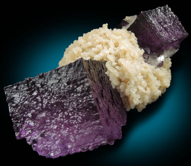 Fluorite and Barite from Elmwood Mine, Carthage, Smith County, Tennessee