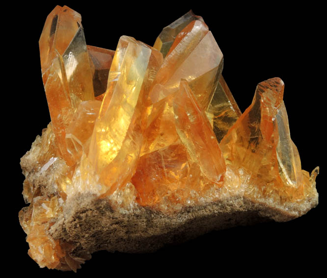 Gypsum (twinned crystals) from Salinas de Otuma, Pisco Province, Ica Department, Peru
