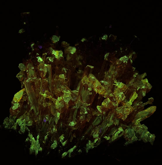 Zincite - secondary mineralization from Silesia, Poland