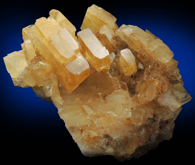 Barite from Xikuangshan, 12 km northeast of Lengshuijiang, Hunan Province, China