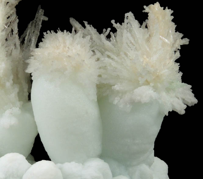 Aragonite from Lavrion (Laurium) Mining District, Attica Peninsula, Greece