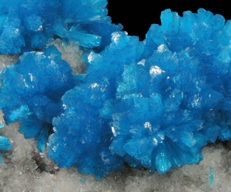 Cavansite on Stilbite-Ca from Wagholi Quarry, Maharashtra, India