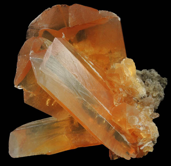 Gypsum (twinned crystals) from Salinas de Otuma, Pisco Province, Ica Department, Peru