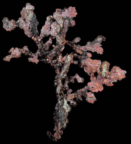 Copper (crystallized) from Itauz Mine, Karaganda Oblast', Kazakhstan