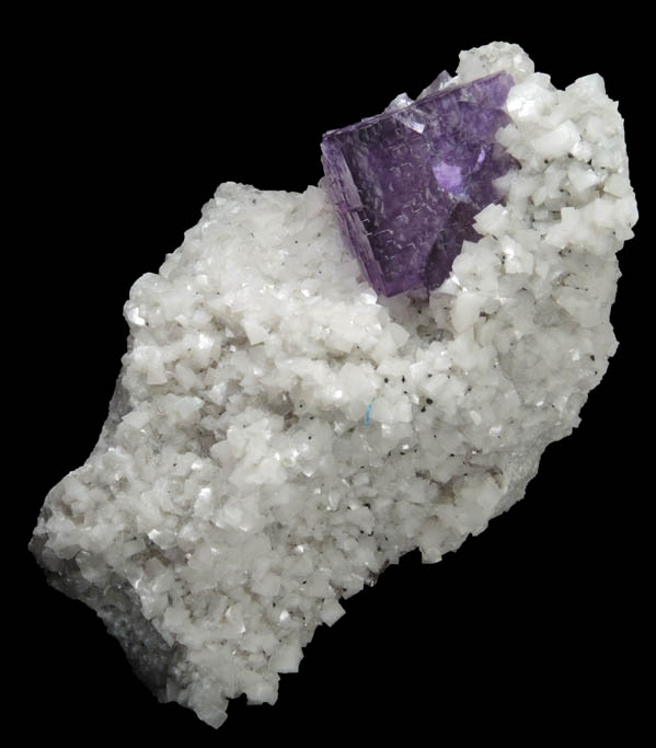 Fluorite on Dolomite from Elmwood Mine, Carthage, Smith County, Tennessee