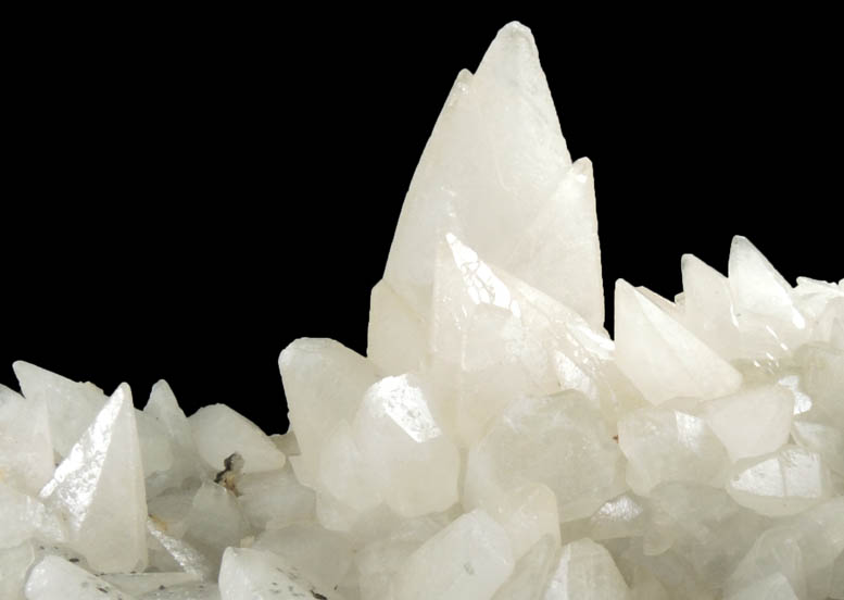 Calcite over Fluorite-Barite from Moscona Mine, Villabona District, Asturias, Spain