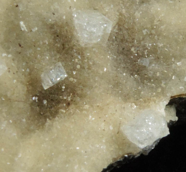 Apophyllite on Prehnite from Riker Hill, Livingston, Essex County, New Jersey