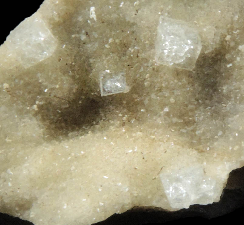 Apophyllite on Prehnite from Riker Hill, Livingston, Essex County, New Jersey