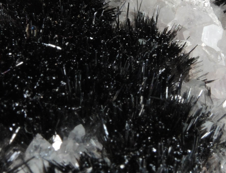 Goethite on Quartz from Amerzgane, Ouarzazate, Morocco