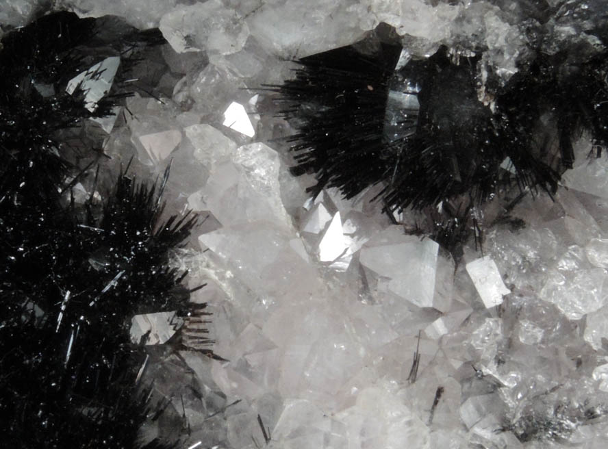 Goethite on Quartz from Amerzgane, Ouarzazate, Morocco