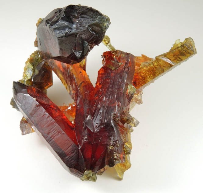 Zincite - secondary mineralization from Silesia, Poland