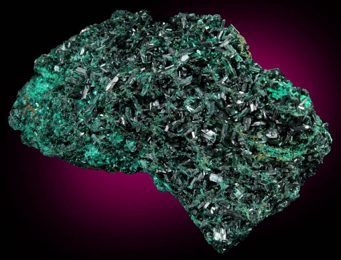 Brochantite from Bou Beker Mine, 21 km SSE of Oujda, Errachidia Province, Morocco