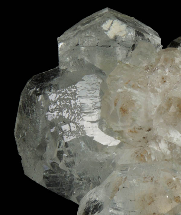Fluorite on Quartz from Huayllapon Mine, Pasto Bueno, Ancash, Peru