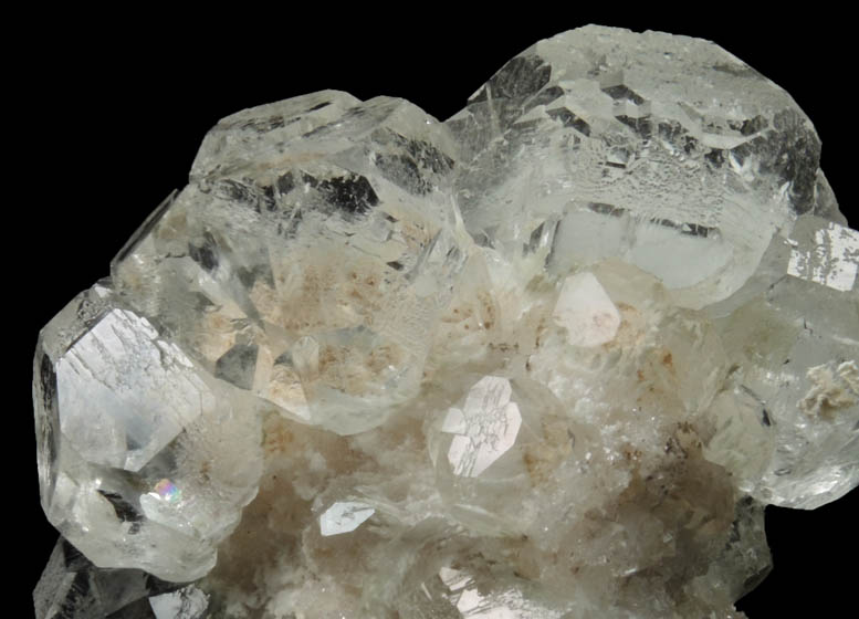 Fluorite on Quartz from Huayllapon Mine, Pasto Bueno, Ancash, Peru