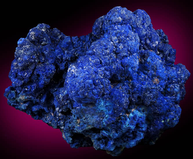 Azurite from Shilu Mine, Yangchun, Guandong, China