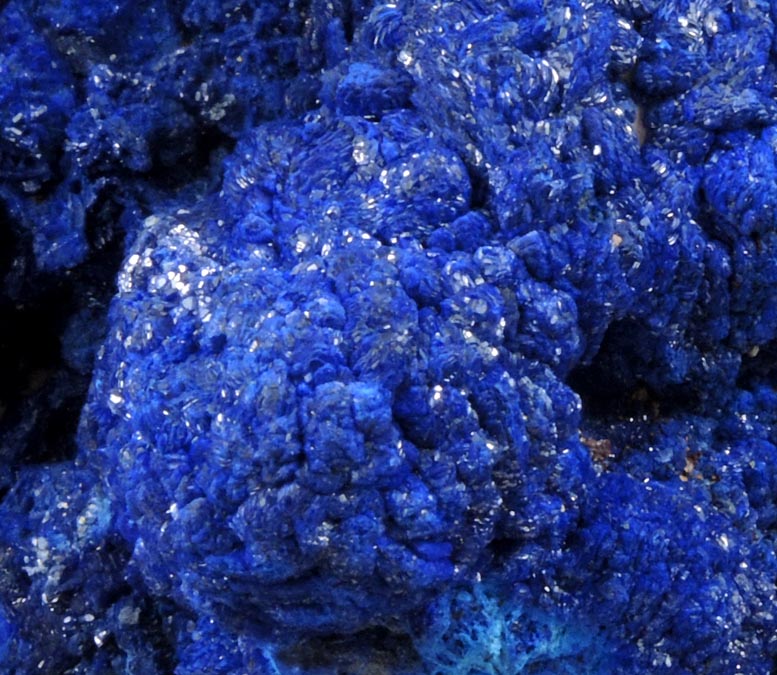 Azurite from Shilu Mine, Yangchun, Guandong, China