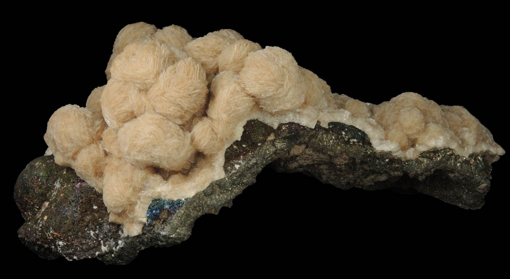 Barite on Marcasite from Lubin District, Legnica, Dolnoslaskie, Poland