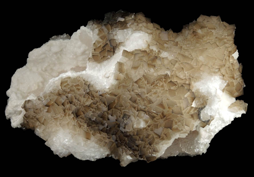 Calcite over Dolomite molds from Tsumeb Mine, Otavi-Bergland District, Oshikoto, Namibia