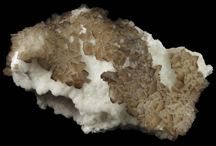 Calcite over Dolomite molds from Tsumeb Mine, Otavi-Bergland District, Oshikoto, Namibia