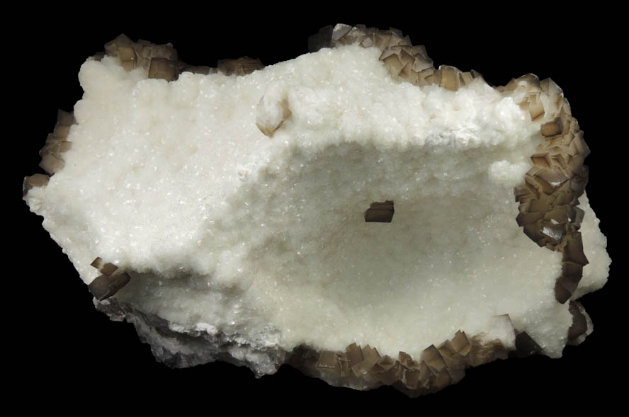 Calcite over Dolomite molds from Tsumeb Mine, Otavi-Bergland District, Oshikoto, Namibia