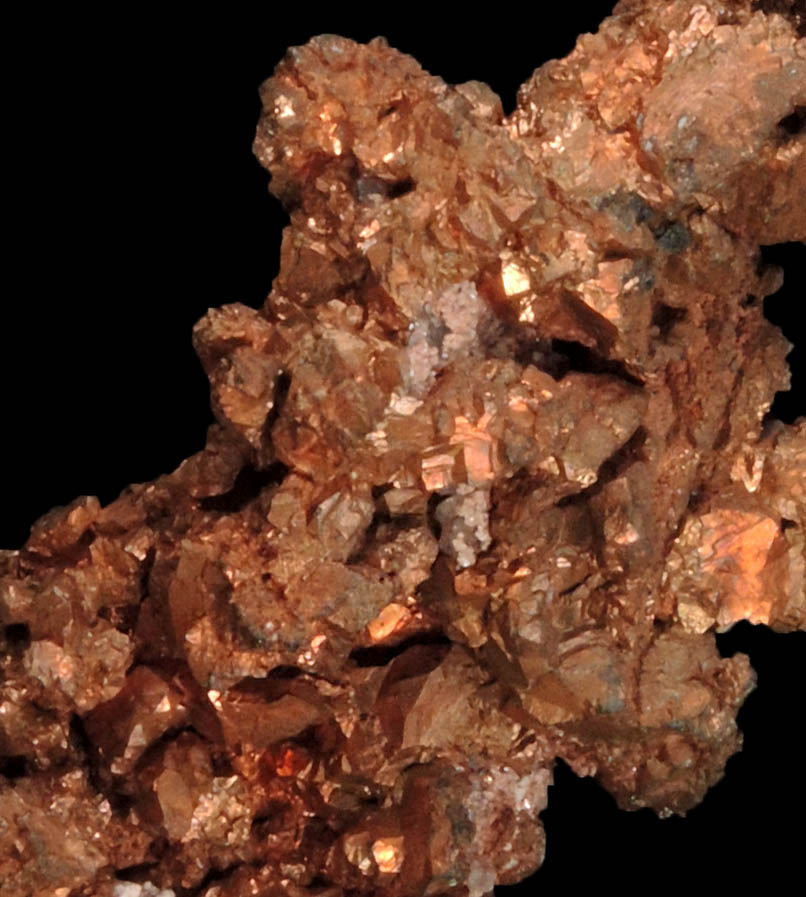 Copper (crystallized) from Itauz Mine, Karaganda Oblast', Kazakhstan