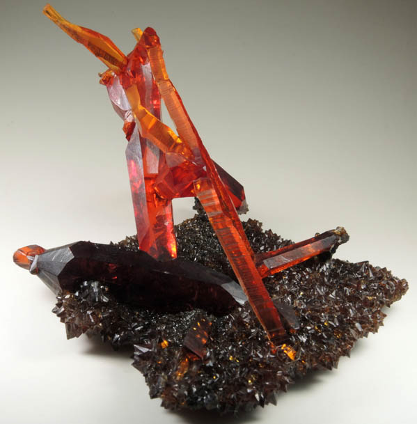 Zincite - secondary mineralization from Silesia, Poland