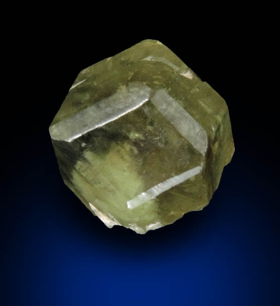 Andradite var. Demantoid Garnet from Val d'Ala, Piemonte, Italy