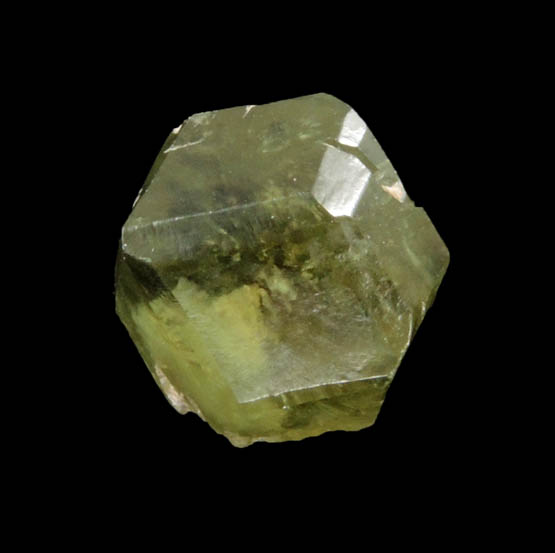 Andradite var. Demantoid Garnet from Val d'Ala, Piemonte, Italy